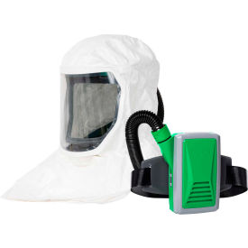 T-Link Bump Cap, Tychem 4000 Hood, HX5 PAPR