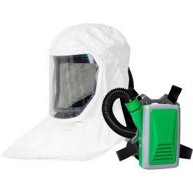 T-Link Hard Hat, Tychem 4000 Hood, HX5 Backpack PAPR