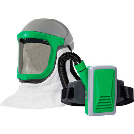 Z-Link, Tychem 4000 Shoulder Cape, Safety Lens, HX5 PAPR