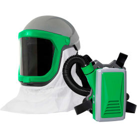 Tychem 4000 Shoulder Cape, Safety Lens, HX5 Backpack PAPR