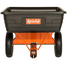 Agri-Fab 10" Utility Poly Cart, 650 Lbs Capacity, 60"L x 33-4/5"W x 27-1/2"H, Black
