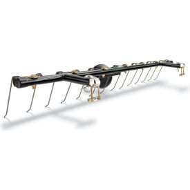 Agri-Fab Multi Fit Front Mount Dethatcher, Black