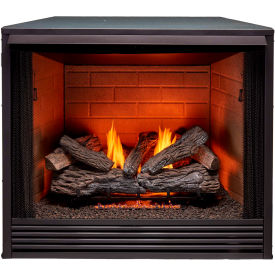 36" Universal Ventless Firebox Insert, Zero Clearance Design