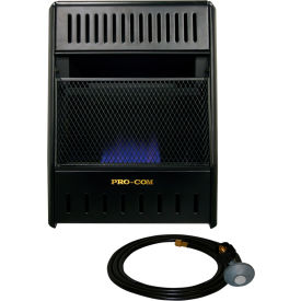 Liquid Propane Ventless Ice House Heater, 10000 BTU, T-Stat Control