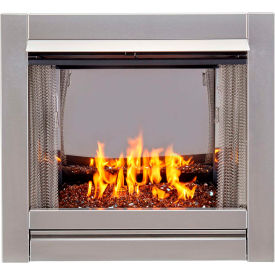 Duluth Forge Ventless Gas Fireplace Insert, 24000 BTU, Manual Control