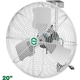 20" EZ Breeze HAF Basket Fan with Bracket & Cord, 1/10 HP