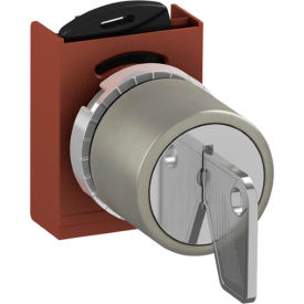 Keyed Selector, 22mm, Metal, 1 Key Code, I CAM