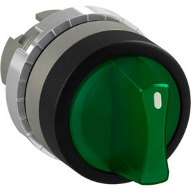 Illuminated Selector, 22mm, Green
