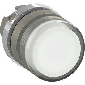 Illuminated Push Button Operator, 22mm, White