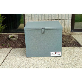 ParcelBox Animal Resistant Delivery Box, 24"W x 18"D x 20"H, Gray