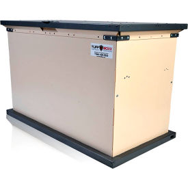 Animal Resistant Container, 48"W x 24"D x 33"H, Beige