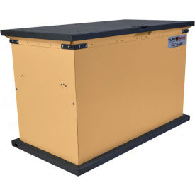Animal-Resistant Storage Bin Kit, 47"W x 27"D x 32"H, Beige