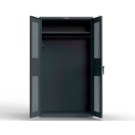 Extra Heavy Duty Personal Locker, 42"W x 24"D x 78"H, Gray, All-Welded