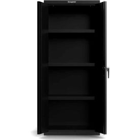 4-Tier 4 Door Digital Locker with Keyless Entry Lock, 24"Wx24"Dx75"H, Gray, Assembled