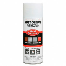 General Purpose Enamel Aerosol, Glossy White, 12 oz.