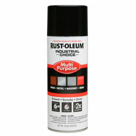 General Purpose Enamel Aerosol, Glossy Black, 12 oz.