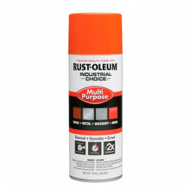 General Purpose Enamel Aerosol, Safety Orange, 12 oz.
