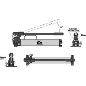Reversible Manual Hand Pump with Twin Stage Cylinders