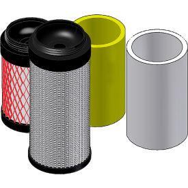 Spare Filter Element, White