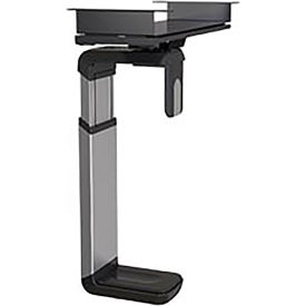 CPU Holder, Mounts Under Work Surface, 50 Lb. Capacity