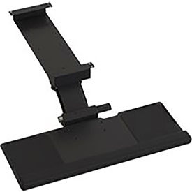 Ergonomic Under Desk Adjustable Keyboard Tray & Slider Mouse Platform, 15 Lb. Capacity