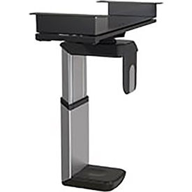 CPU Holder, Mounts Under Work Surface, 15 Lb. Capacity