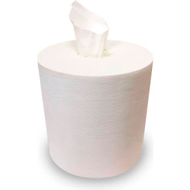 Center-pull Towels, White, 600 Sheets/Roll, 6 Rolls/Case