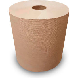 Roll Paper Towels, Natural, 800'/Roll, 6 Rolls/Case