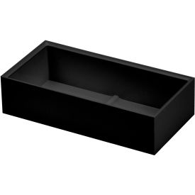 Office Konnect Stackable Accessory Tray, Black