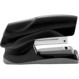 Flat Clinch Stapler, 40 Sheets, Black