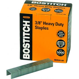 Heavy Duty Staples, 3/8" (9mm), 5000/Pack