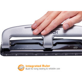 EZ Squeeze Three-Hole Punch, 12-Sheet Capacity