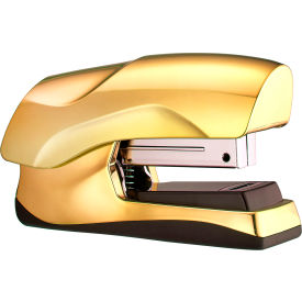 Flat Clinch Stapler, 40 Sheets, Gold
