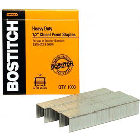 Heavy Duty Staples, 1/2" (12mm), 1000/Pack