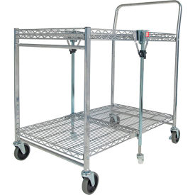 Stow-Away Cart, Large Chrome