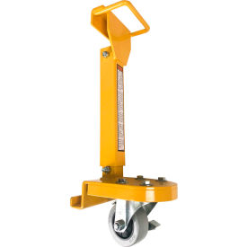 250 (If Container has 2 wheels 350lbs) Capacity LBS EZ Wheel Dumpster Dolly Single Caster
