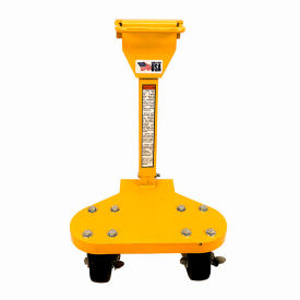 Dumpster Dolly Double Caster, 250 (If Container has 2 wheels 350lbs) Capacity LBS