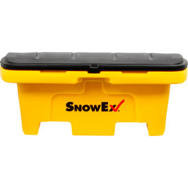 Salt Storage Box, Nest, 48"L x 33-1/4"W x 20-3/4"H, 480 lb. Cap, Yellow, Polyethylene