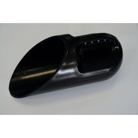 Hand Scoop For Turfex Boxes, Black, 9-1/2"L x 7"W x 5"H, 2 Capacity Lbs.