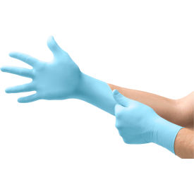 MICROFLEX XCEED Nitrile Gloves, Powder-Free, Beaded, Size XL, 100/Pack