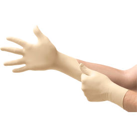 MICROFLEX Diamond Grip Latex Gloves, Powder-Free, Size XL, 100/Pack