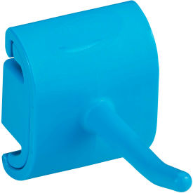Hygienic Wall Bracket, Single Hook Module, Blue, Polypropylene/Polyamide