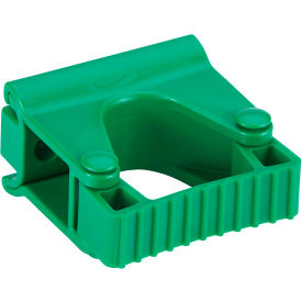 Hygienic Wall Bracket, Grip Band Module, Green, Polypropylene/TPE Rubber/Polyamide