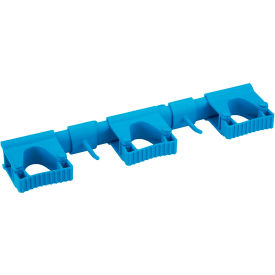 Hygienic Hi-Flex Wall Bracket System, Blue, Polypropylene/TPE Rubber/Polyamide