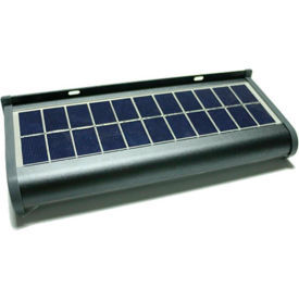Solar Mini UFO LED Flood Light with Motion Sensing Dusk To Dawn Illumination in Pure White
