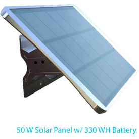 70W Solar Off-Grid Power Generator with 330WH Lithium Battery and Dual 12/48VDC Output