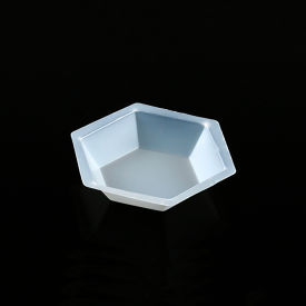 Antistatic Hexagonal Weighing Dish, Polystyrene, 20mL, Case of 500