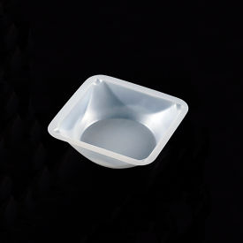 Antistatic Square Weighing Boat, 41 x 41 x 8mm, 20mL, Polystyrene, Case of 500