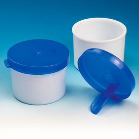 Stool Container with Stick, 20mL, White Polypropylene, 12 Bags/Unit, 1200/Pack