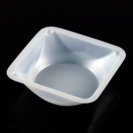 Antistatic Square Weighing Boat, 140 x 140 x 25mm, 330mL, Polystyrene, Case of 500